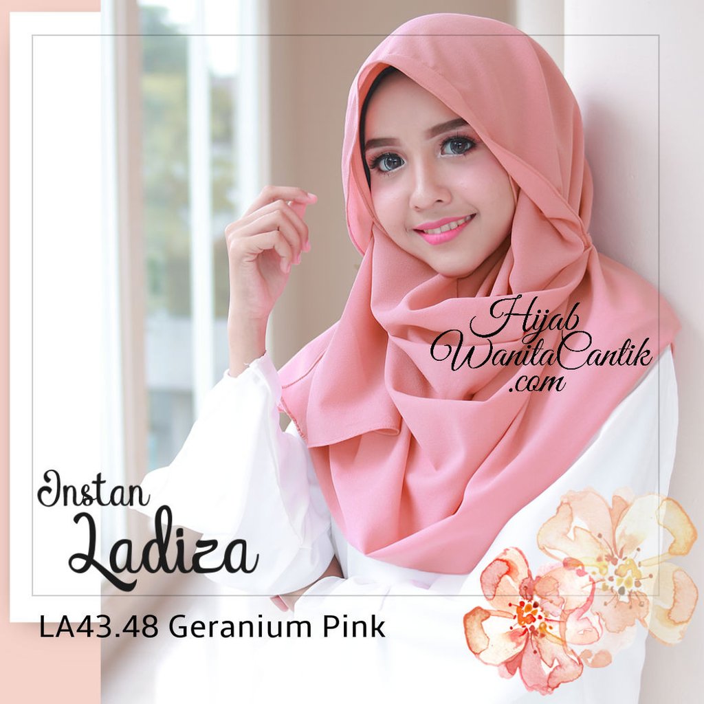 Hijab Tutorial Pashmina Instan Ladiza Original by Hijab Wanita Cantik
