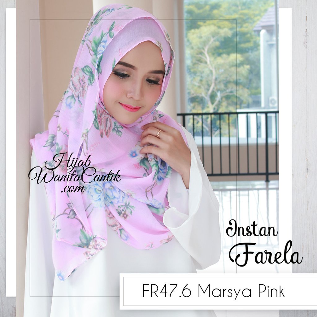 Hijab Tutorial Pashmina Instan FARELA Original by Hijab Wanita Cantik