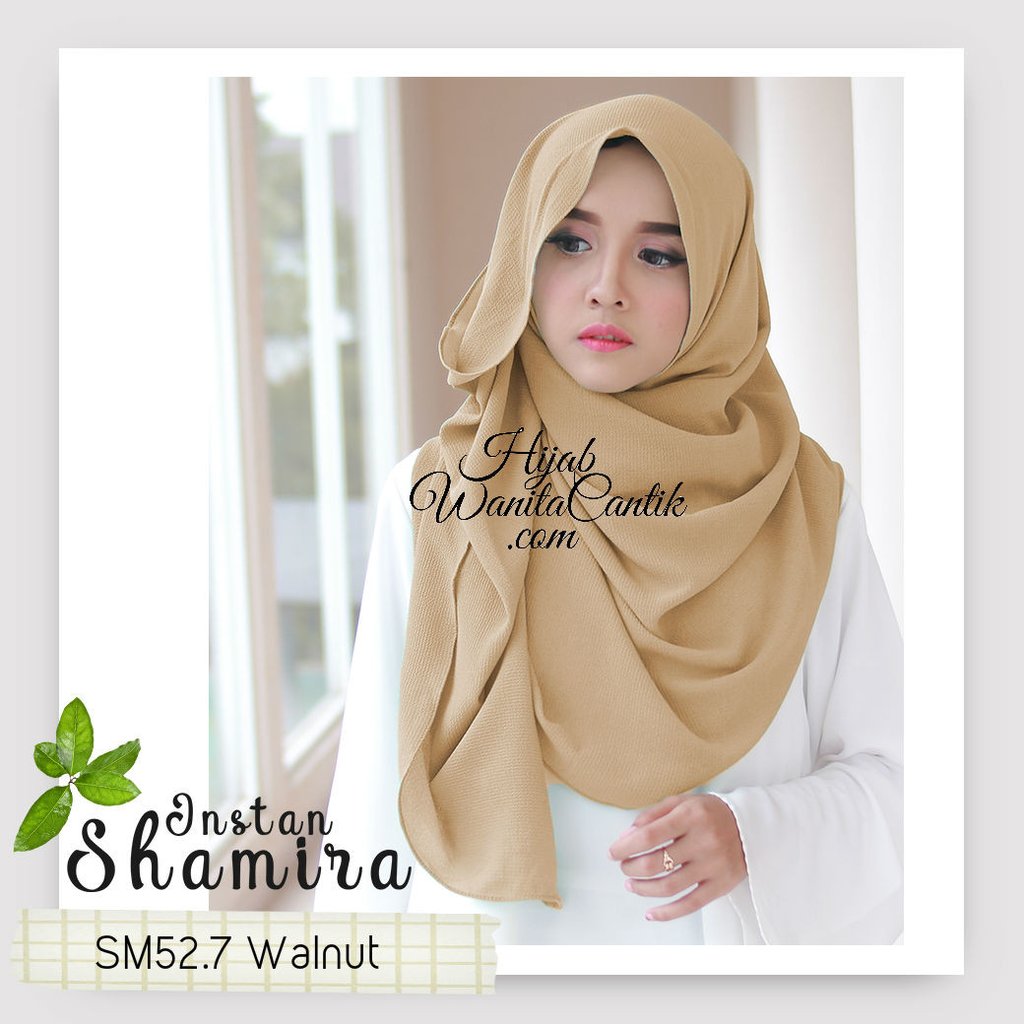 Hijab Tutorial Pashmina Instan Shamira Original by Hijab Wanita Cantik