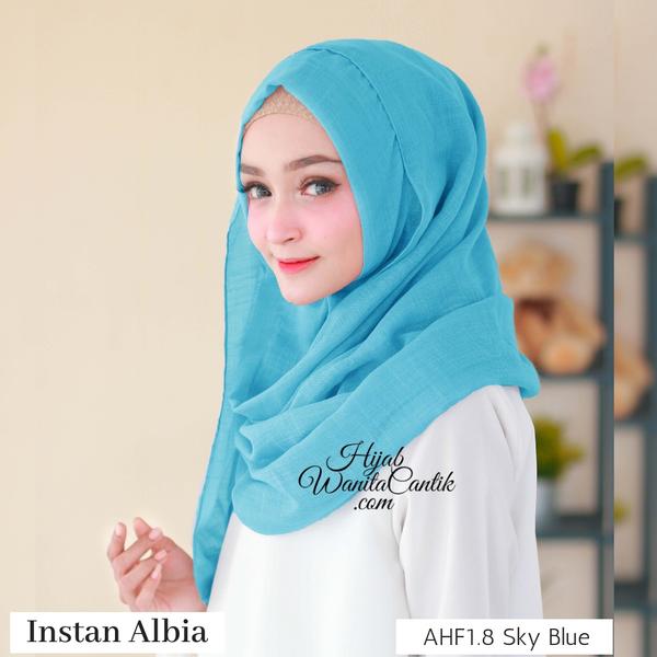 Hijab Tutorial Instan Albia Original by Hijab Wanita Cantik