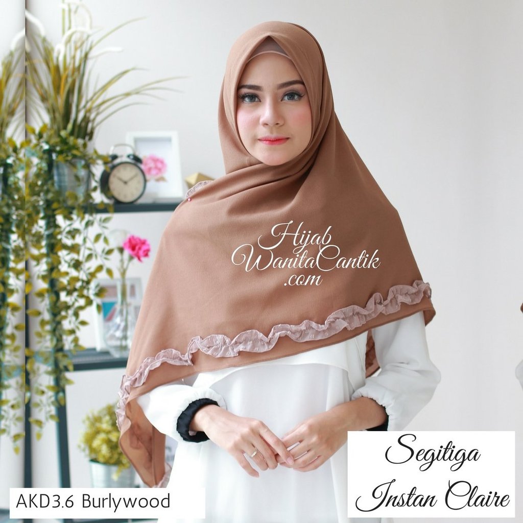 Hijab Tutorial Instan Claire & Clarina Original by Hijab Wanita Cantik