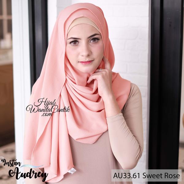 Hijab Tutorial Pashmina Instan Audrey Original by Hijab Wanita Cantik