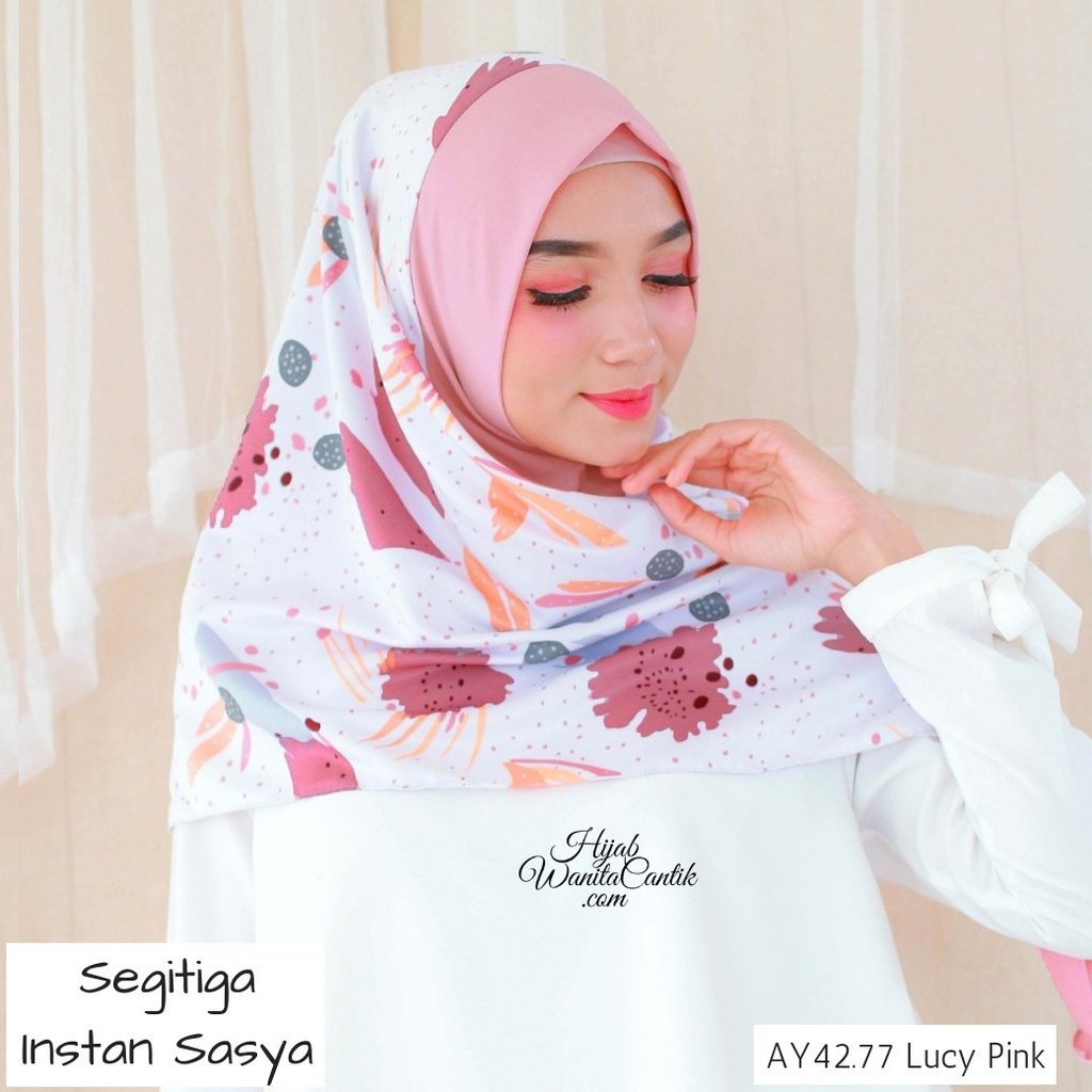 Hijab Tutorial Instan Sasya Original by Hijab Wanita Cantik