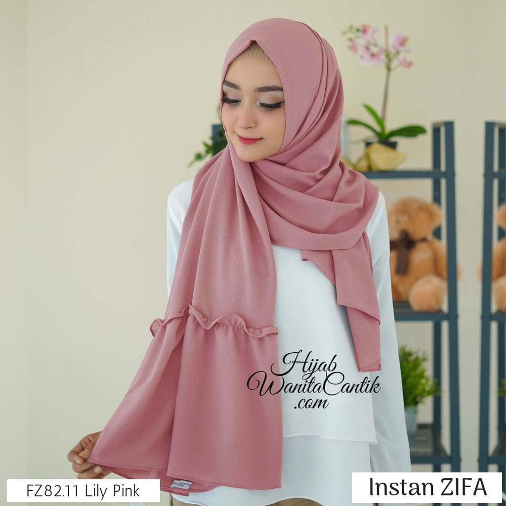 Hijab Tutorial Instan Zifa Original by Hijab Wanita Cantik