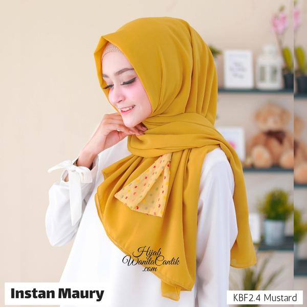 Hijab Tutorial Instan Maury Original by Hijab Wanita Cantik