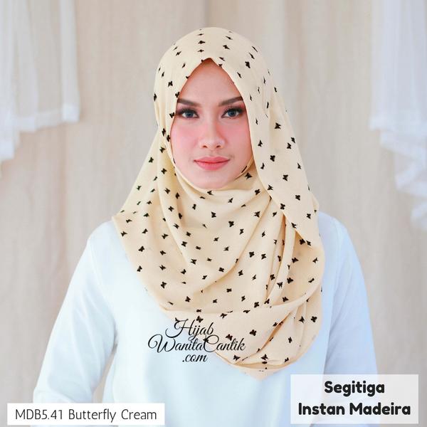 Hijab Tutorial Segitiga Instan Madeira Original by Hijab Wanita Cantik Part IV