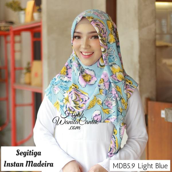 Hijab Tutorial Segitiga Instan Madeira Original by Hijab Wanita Cantik Part II