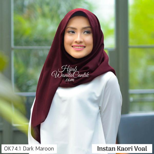 Hijab Tutorial Instan Kaori Voal Original by Hijab Wanita Cantik