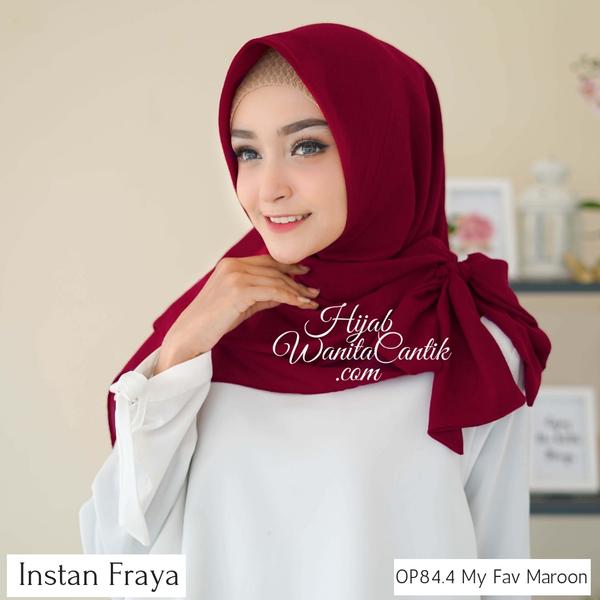Hijab Tutorial Instan Fraya Voal Original by Hijab Wanita Cantik