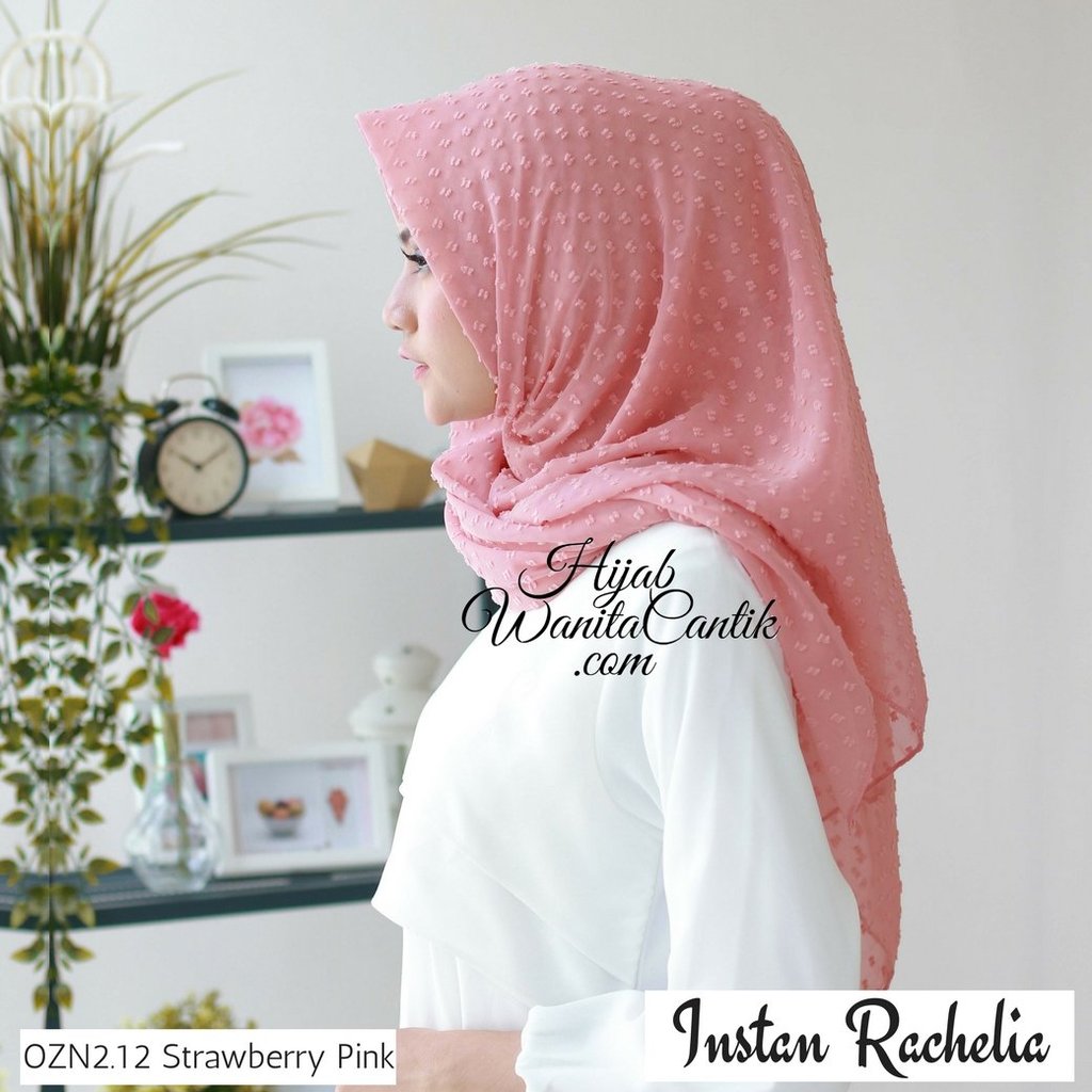 Hijab Tutorial Instan Rachelia Original by Hijab Wanita Cantik
