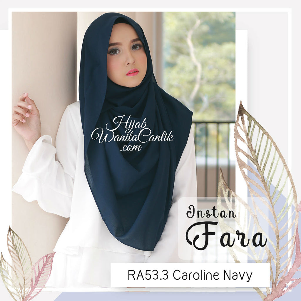 Hijab Tutorial Pashmina Instan Fara Original by Hijab Wanita Cantik