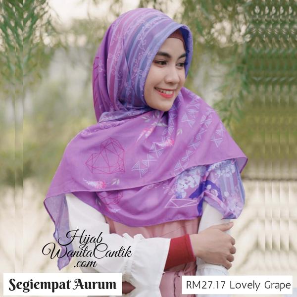 Hijab Tutorial Aurum Voal Segiempat by Hijab Wanita Cantik