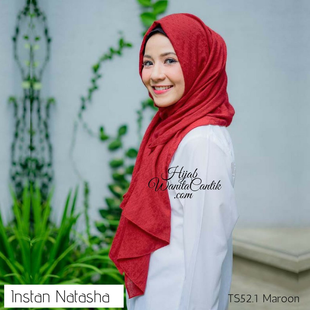 Hijab Tutorial Instan Natasha Original by Hijab Wanita Cantik
