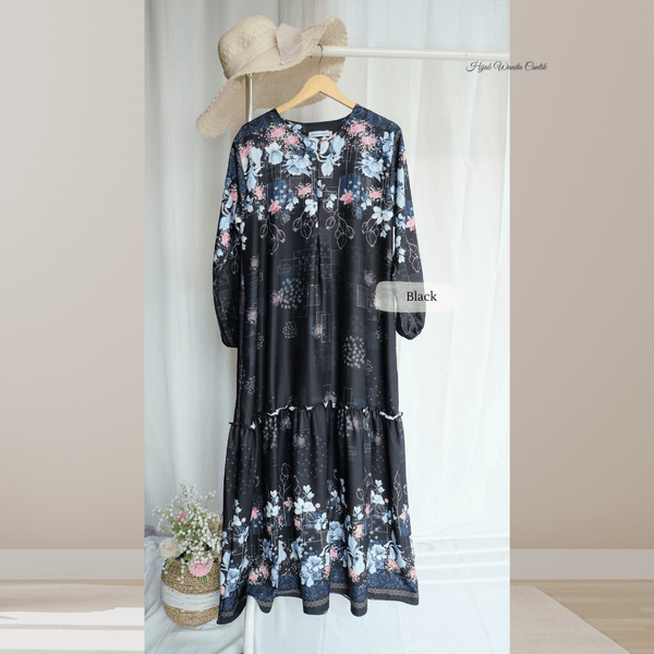 [ READY STOCK ] Orchid Dress - ORD1.1 Black