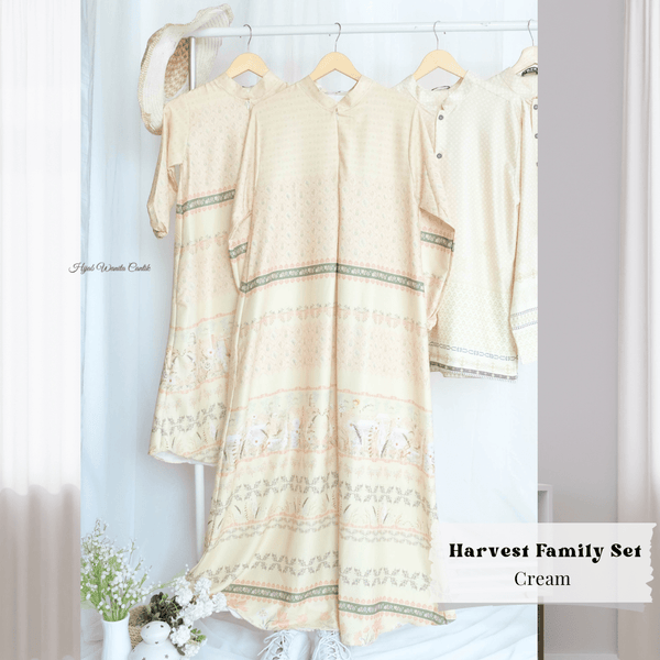 [ READY STOCK ] Harvest Dress - HD14.3 Cream