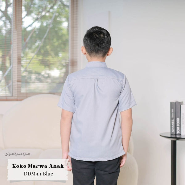 [ READY STOCK ] Koko Anak Marwa - DDM9.1 Blue
