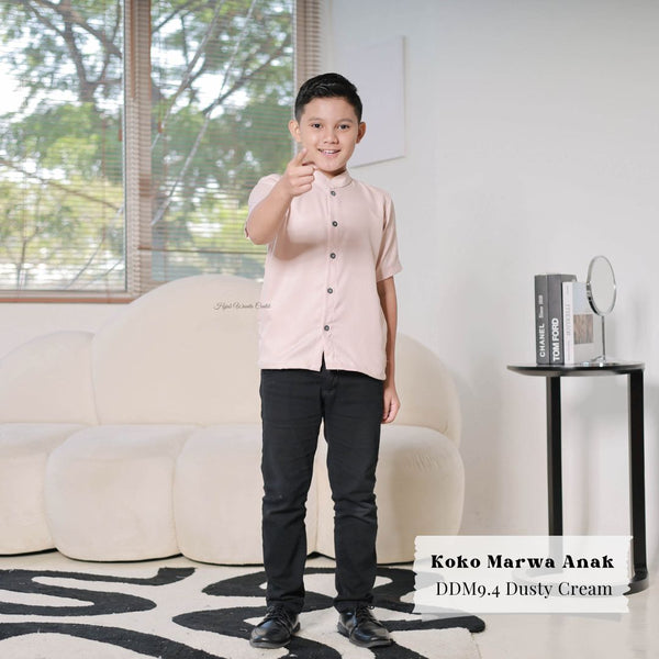 [ READY STOCK ] Koko Anak Marwa - DDM9.4 Dusty Cream