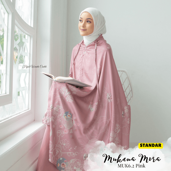 Mukena Mora Prayer Set Standar -MUK6.2 Pink