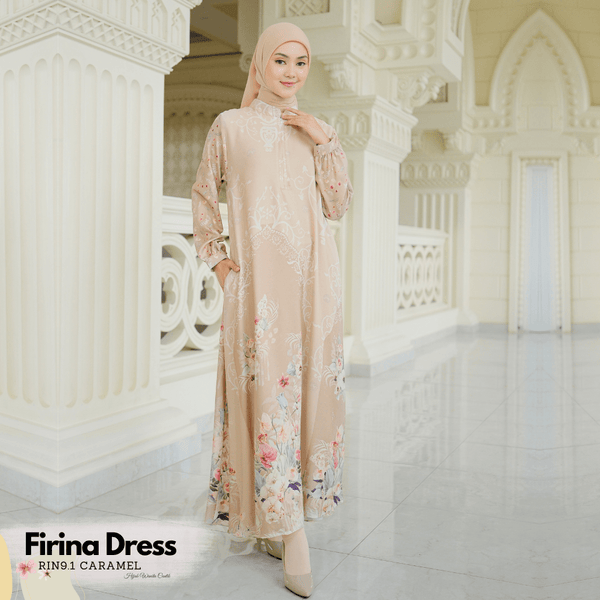 Firina Dress - RIN9.1 Caramel