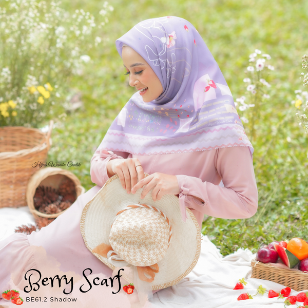 Berry Scarf Icy Voal - BE61.2 Shadow