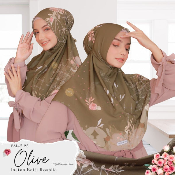 Hijab Instan Baiti Rosalie - BM45.25 Olive