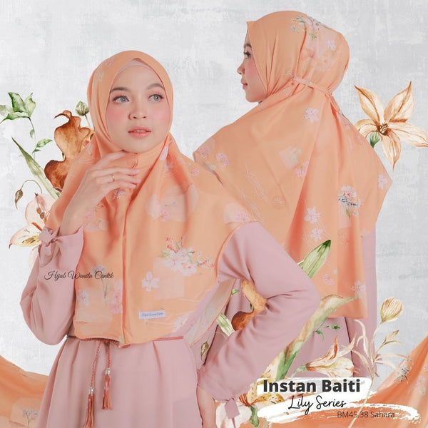 Hijab Instan Baiti Lily - BM45.38 Sahara