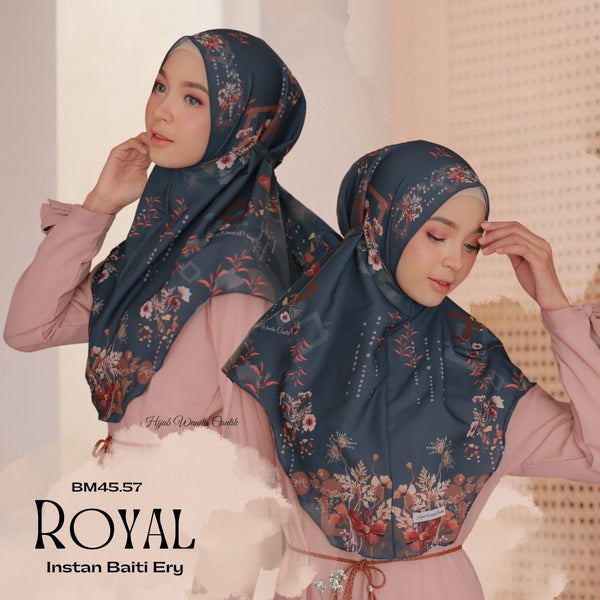 Hijab Instan Baiti Ery - BM45.57 Royal