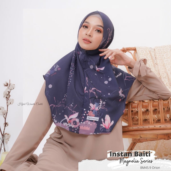 Hijab Instan Baiti Magnolia - BM45.9 Orion