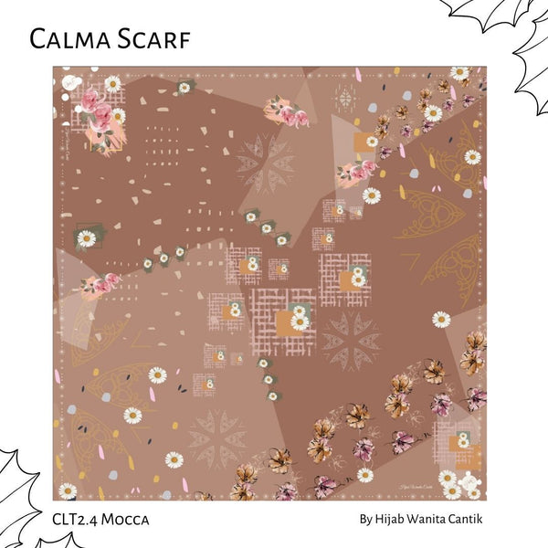 Calma Scarf Premium - CLT2.4 Mocca