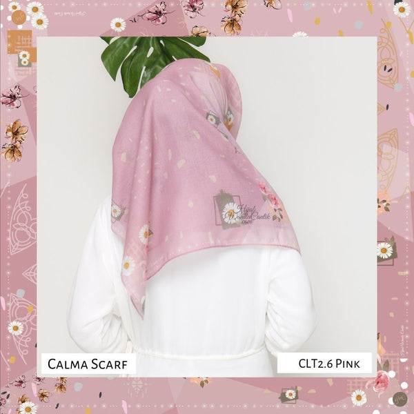 Calma Scarf Premium - CLT2.6 Pink
