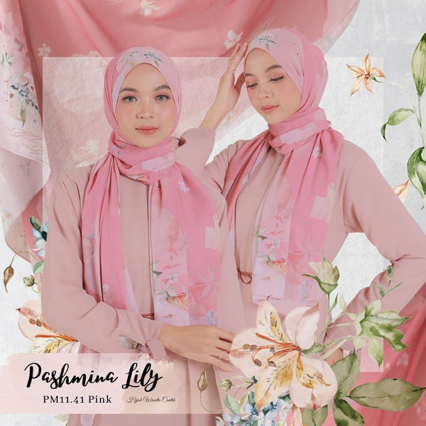 Pashmina Lily - PM11.41 Pink
