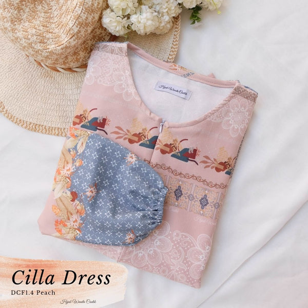 Cilla Dress - DCF1.4 Peach