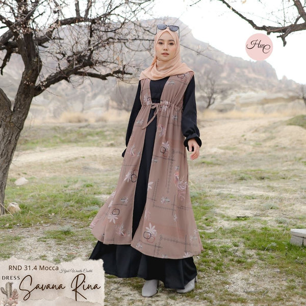 Savana Rina Dress - RND 31.4 Mocca
