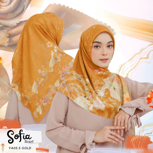Sofia Scarf -  YA05.5 Gold