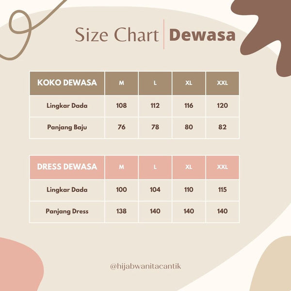 [ READY STOCK ] Koko Dewasa Saqi Series - HQ16.4 Cream