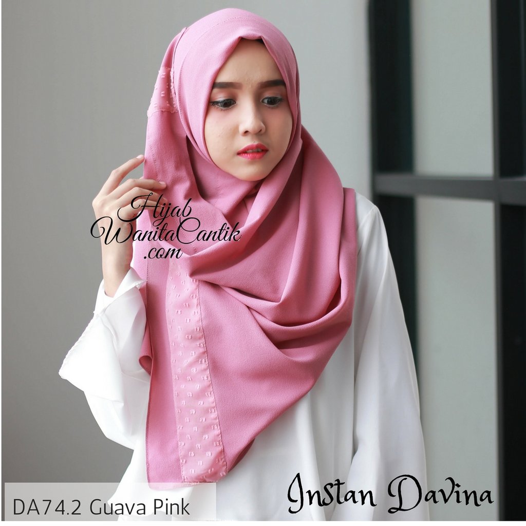 Hijab Tutorial Pashmina Instan Davina Original by Hijab Wanita Cantik