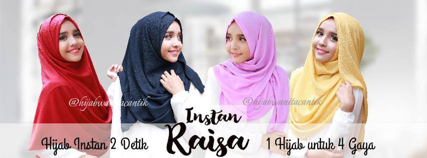 Hijab Tutorial Pashmina Instan Raisa