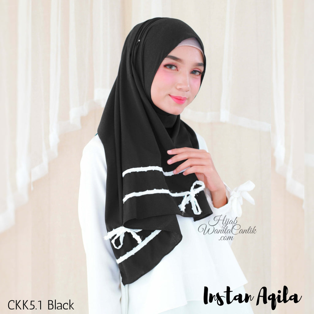 Hijab Tutorial Instan Aqila Original by Hijab Wanita Cantik