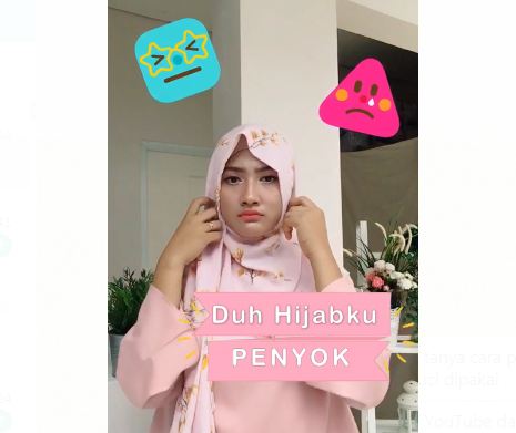 Tips dan cara perawatan jilbab penyok karena udah sering dicuci dipakai