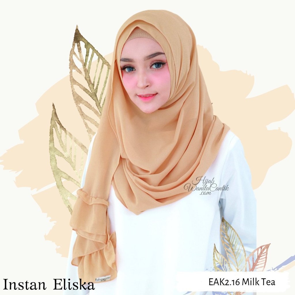 Hijab Tutorial Instan Eliska Original by Hijab Wanita Cantik