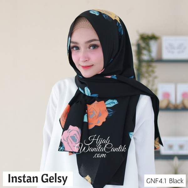 Hijab Tutorial Instan Gelsy Original by Hijab Wanita Cantik