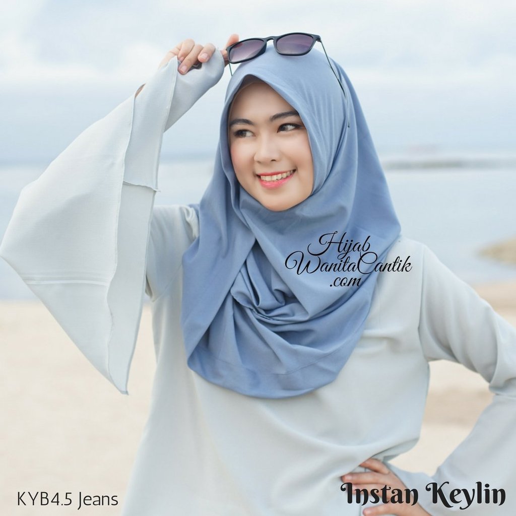 Hijab Tutorial Instan Keylin Original by Hijab Wanita Cantik
