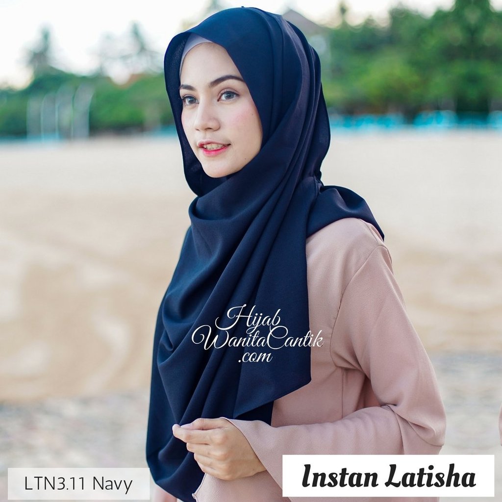 Hijab Tutorial Instan Latisha Original by Hijab Wanita Cantik