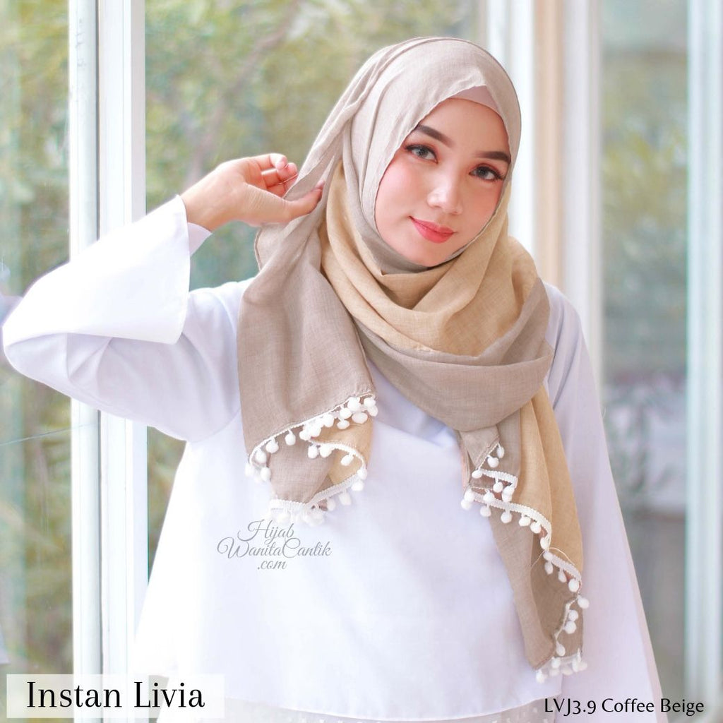 Hijab Tutorial Instan Livia Original by Hijab Wanita Cantik