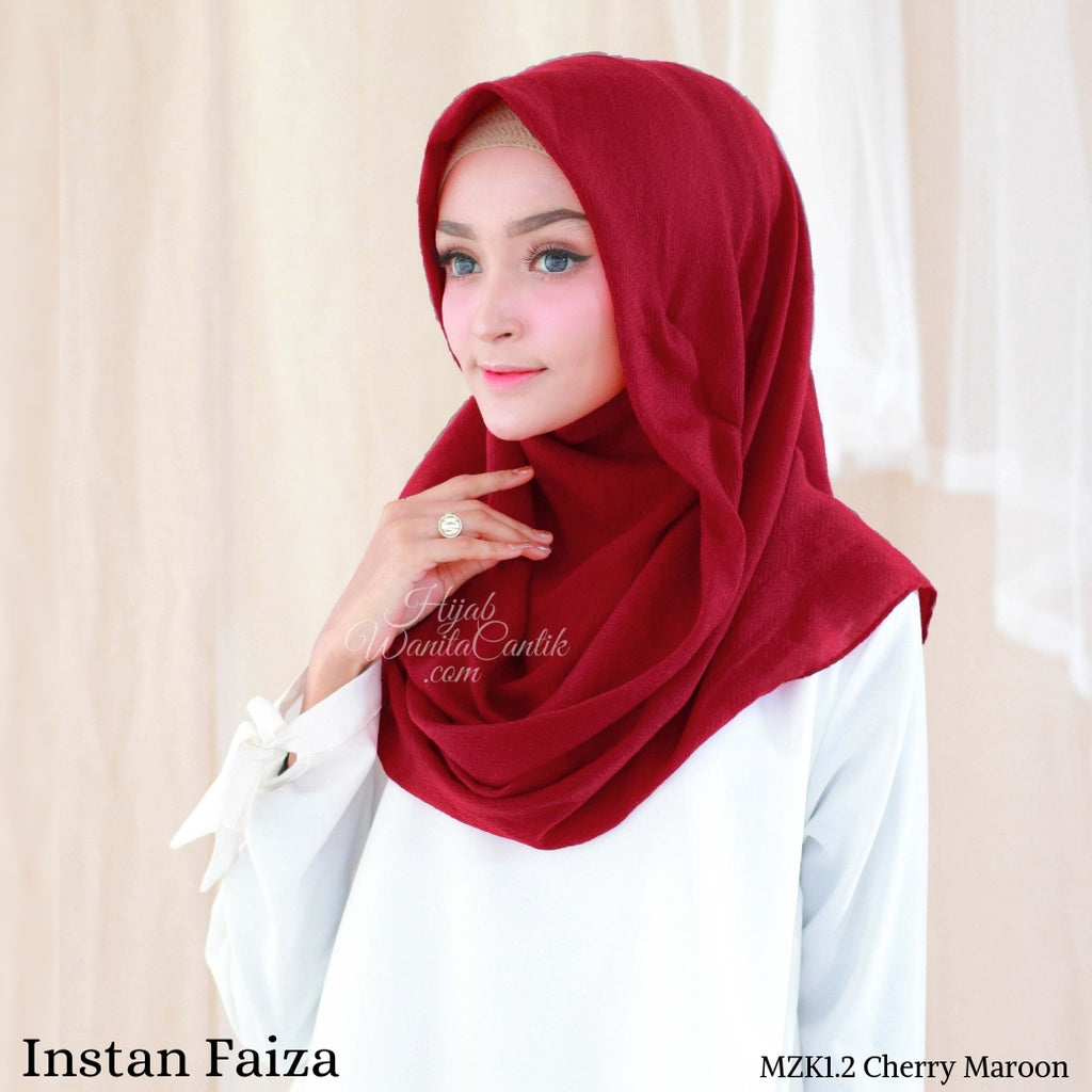 Hijab Tutorial Instan Faiza Original by Hijab Wanita Cantik
