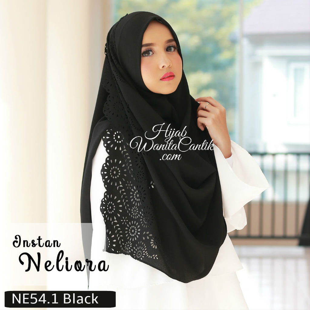 Hijab Tutorial Pashmina Instan Neliora Original by Hijab Wanita Cantik
