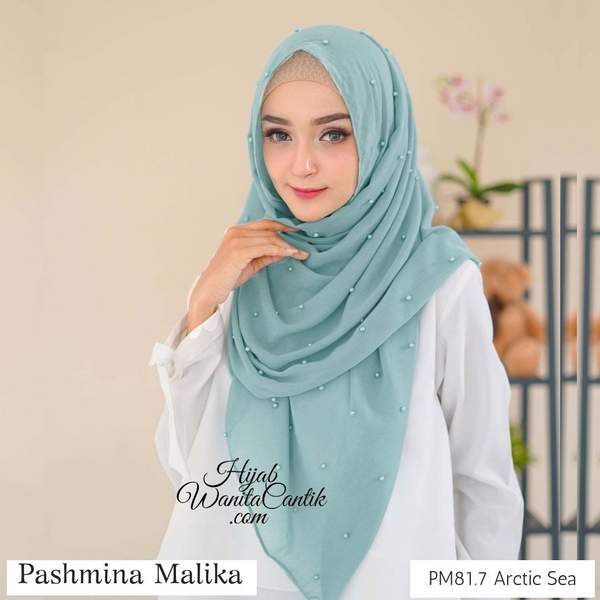Hijab Tutorial Pashmina Malika Original by Hijab Wanita Cantik