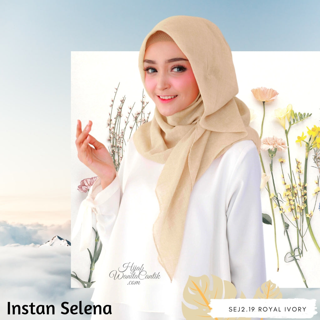 Hijab Tutorial Instan Selena Original by Hijab Wanita Cantik