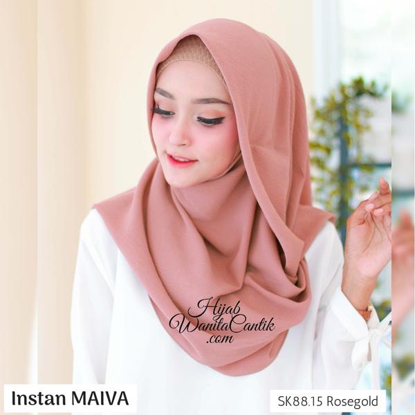 Hijab Tutorial Instan Maiva Original by Hijab Wanita Cantik