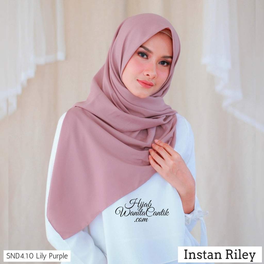 Hijab Tutorial Pashmina Instan Riley Original by Hijab Wanita Cantik